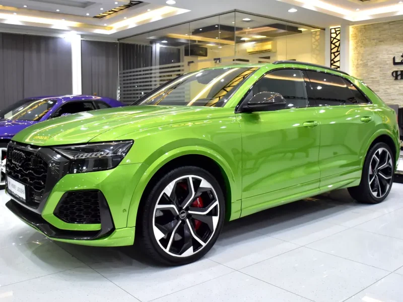 2022 Audi RS Q8 4.0 TFSI quattro 8 Cylinders Petrol Engine Green Black SUV European Specs