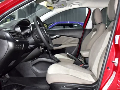 2017 Dodge Neon SE 4 Cylinders Petrol Engine Red Beige Sedan GCC Specs Automatic