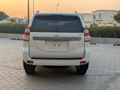 2017 Toyota Prado GXR 2.7 Litres V4 Engine White Beige SUV GCC Specs Excellent Condition
