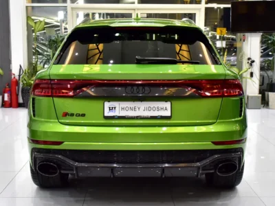 2022 Audi RS Q8 4.0 TFSI quattro 8 Cylinders Petrol Engine Green Black SUV European Specs