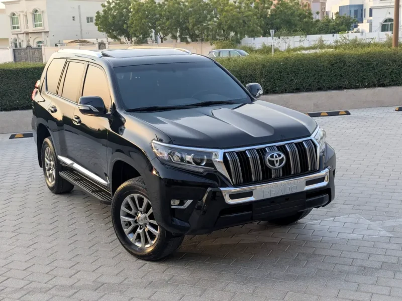 2019 Toyota Prado VXR 4.0L V6 Petrol Engine Black SUV GCC Specs Excellent Condition