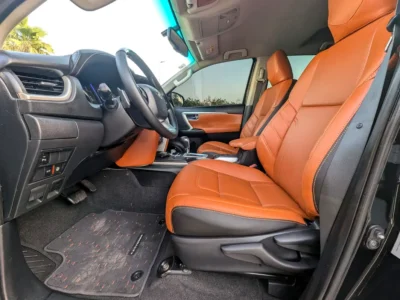 2019 Toyota Fortuner VXR 4 Cylinders Diesel Engine Black Brown SUV GCC Specs Full Option