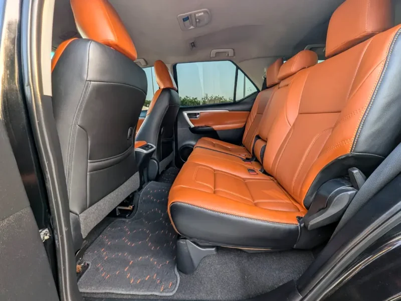 2019 Toyota Fortuner VXR 4 Cylinders Diesel Engine Black Brown SUV GCC Specs Full Option
