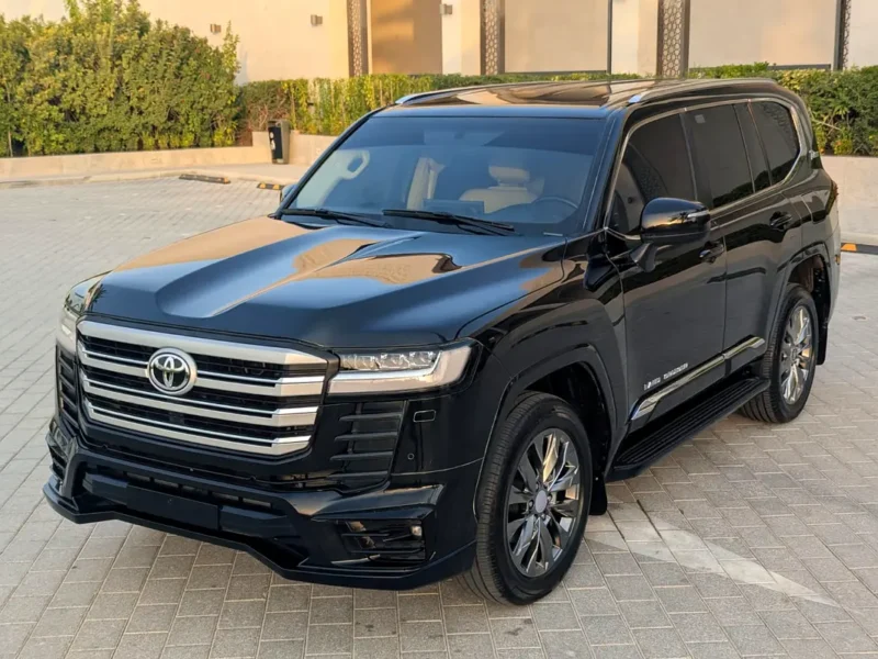 2022 Toyota Land Cruiser GXR 3.5L Twin-Turbo V6 Diesel Engine Black beige SUV GCC Specs
