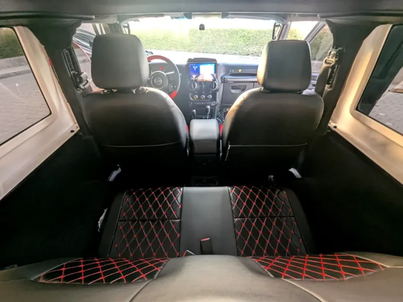 2015 Jeep Wrangler Sport 3.6L V6 Green Black SUV GCC Specs Well Maintained And Fully Modded