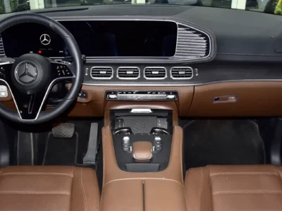 2025 Mercedes-Benz GLE-Class GLE 450 4MATIC 6 Cylinders Petrol Engine Blue Brown SUV GCC