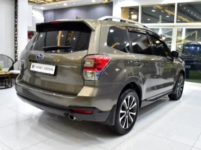2018 Subaru Forester Premium 4 Cylinders Petrol Engine Brown Black SUV GCC Specs Automatic