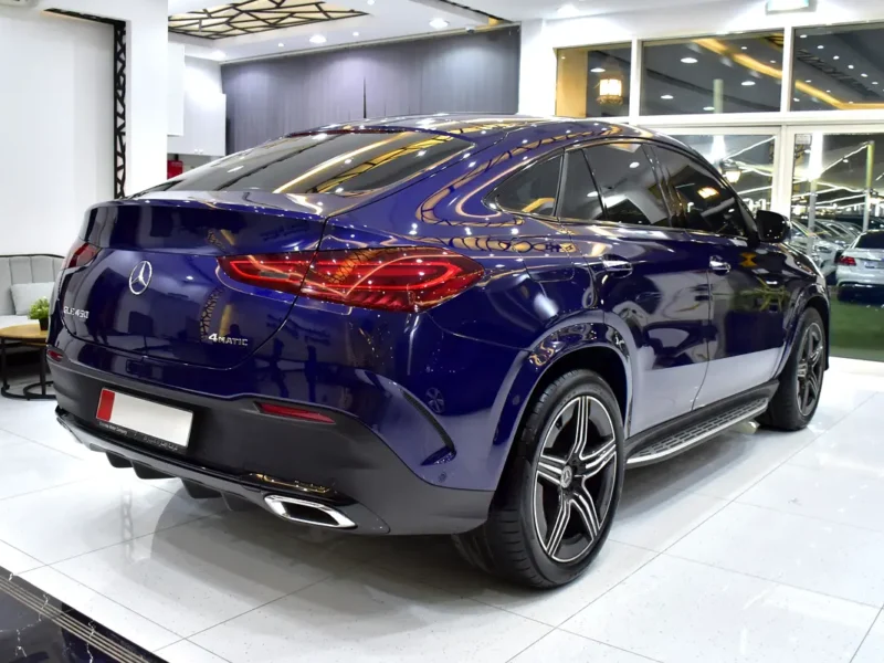2025 Mercedes-Benz GLE-Class GLE 450 4MATIC 6 Cylinders Petrol Engine Blue Brown SUV GCC