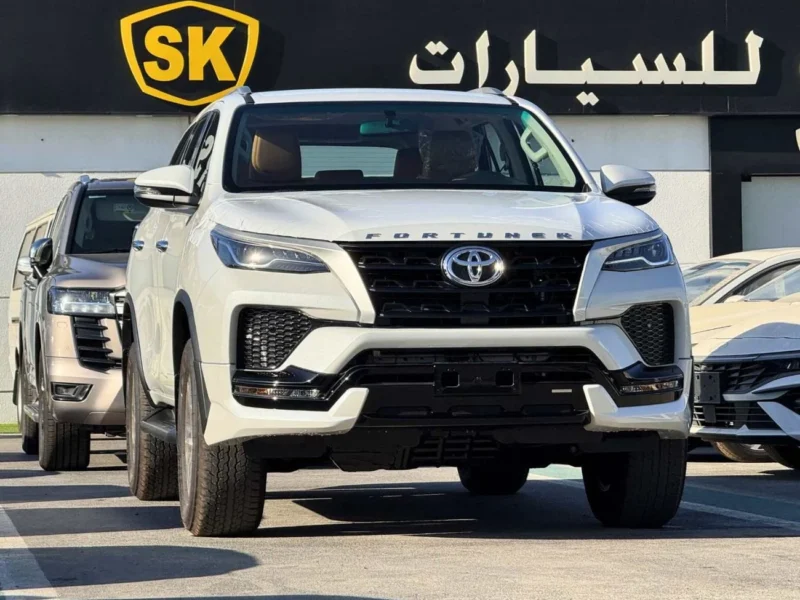 2026 Toyota Fortuner SR5 2.7 Litres PETROL V4 Engine White Yellow SUV GCC Specs