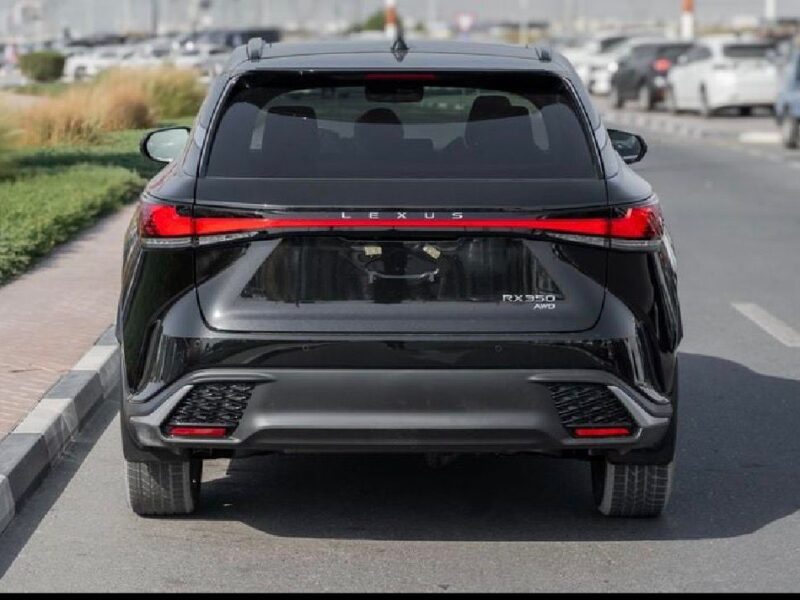 2026 LEXUS RX350 2.4L TURBOCHARGED 4 Cylinders PETROL Engine Black Red Luxury SUV GCC