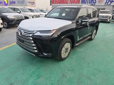 2026 Lexus LX700h 3.5 Litres TWIN TURBO HYBRID Engine Black Red SUV GCC Specs