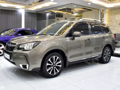 2018 Subaru Forester Premium 4 Cylinders Petrol Engine Brown Black SUV GCC Specs Automatic