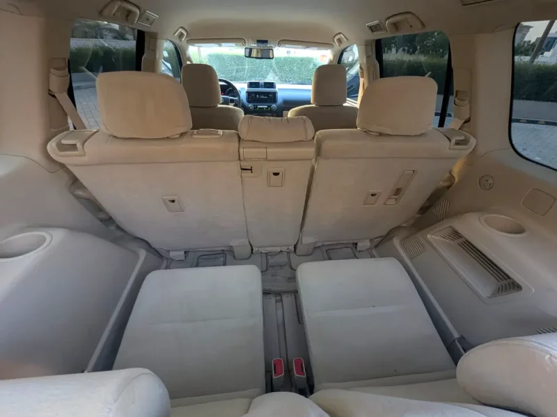 2017 Toyota Prado GXR 2.7 Litres V4 Engine White Beige SUV GCC Specs Excellent Condition