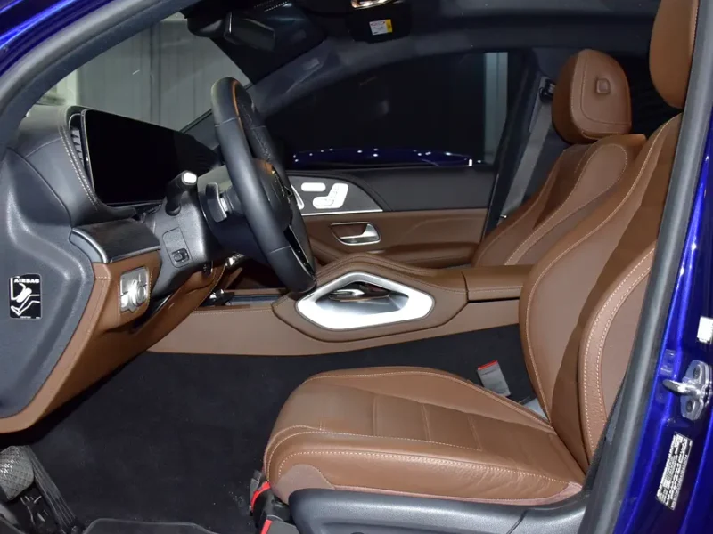 2025 Mercedes-Benz GLE-Class GLE 450 4MATIC 6 Cylinders Petrol Engine Blue Brown SUV GCC