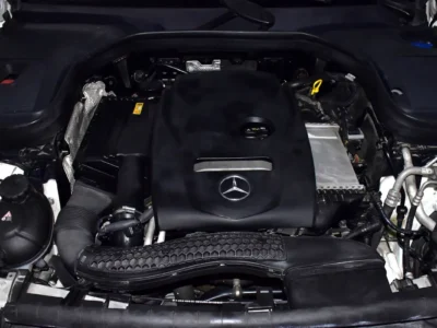 2017 Mercedes-Benz GLC-Class GLC 250 4MATIC 4 Cylinders Petrol Engine White Brown Crossover