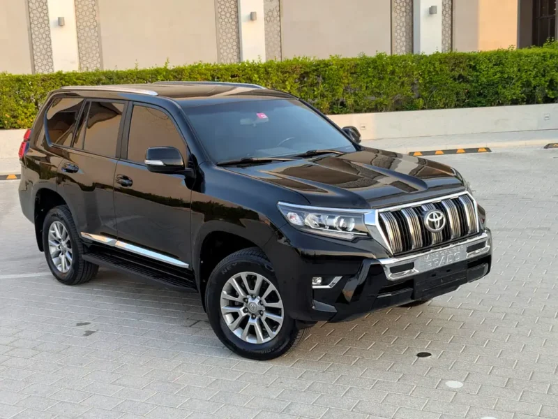2021 Toyota Prado VXR 4.0L V6 Petrol Engine Black SUV GCC Specs Excellent Condition