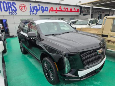 2026 Cadillac Escalade 6.2 Litres V8 Sport Platinum VIP Black White SUV GCC Specs