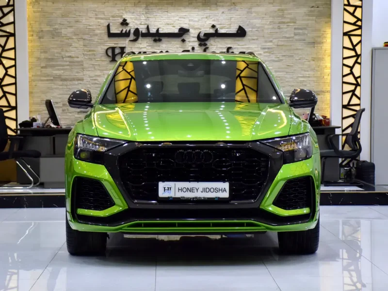 2022 Audi RS Q8 4.0 TFSI quattro 8 Cylinders Petrol Engine Green Black SUV European Specs