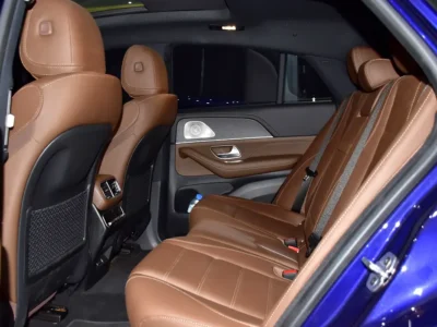 2025 Mercedes-Benz GLE-Class GLE 450 4MATIC 6 Cylinders Petrol Engine Blue Brown SUV GCC