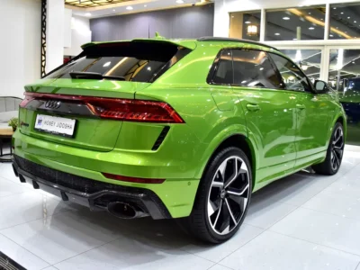 2022 Audi RS Q8 4.0 TFSI quattro 8 Cylinders Petrol Engine Green Black SUV European Specs