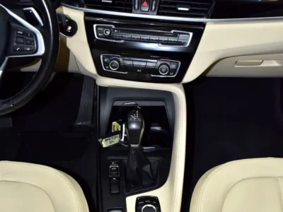 2017 BMW X1 sDrive20i 4 Cylinders Petrol Engine White Beige Crossover GCC Specs Automatic