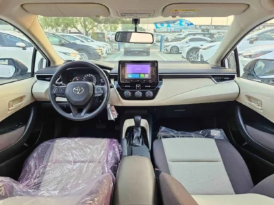 2026 Toyota Corolla XLI E 1.6 Litres V4 PETROL Engine White beige Sedan GCC Specs