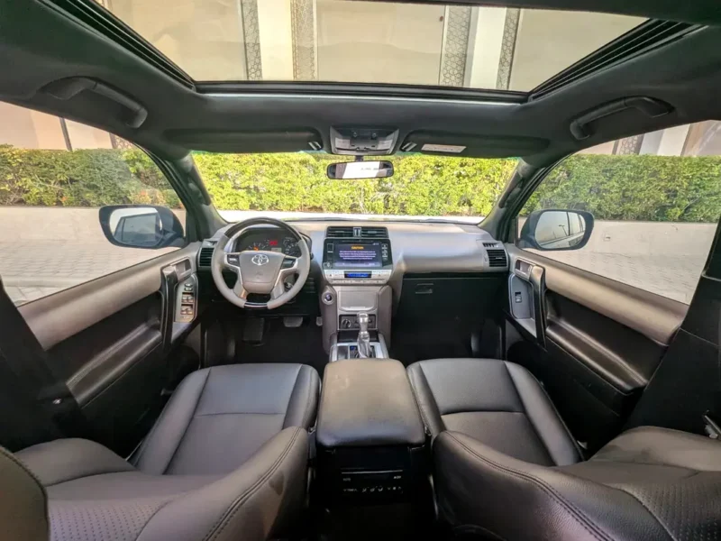 2019 Toyota Prado VXR 4.0L V6 Petrol Engine Black SUV GCC Specs Excellent Condition