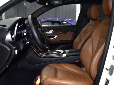 2017 Mercedes-Benz GLC-Class GLC 250 4MATIC 4 Cylinders Petrol Engine White Brown Crossover