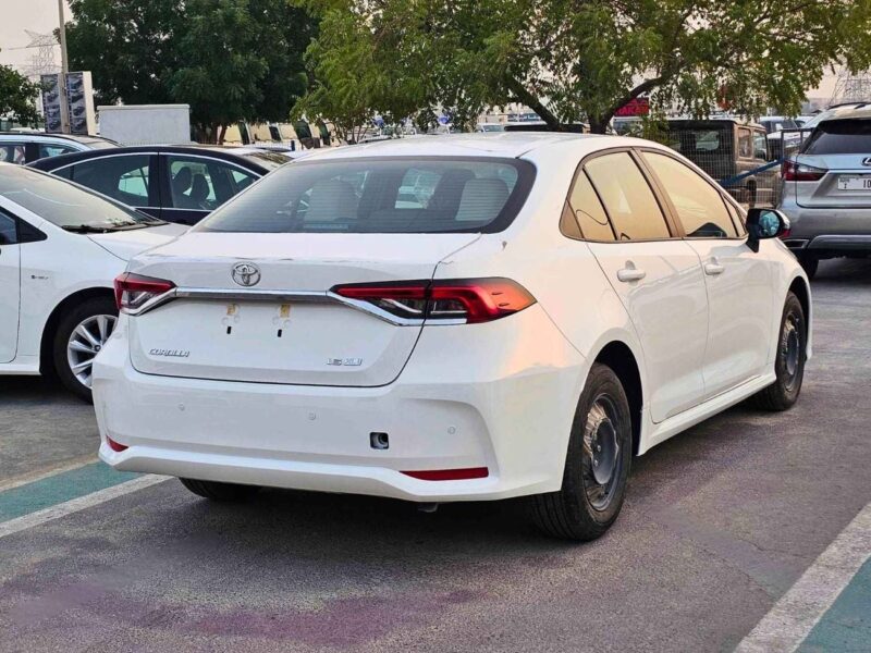 2026 Toyota Corolla XLI E 1.6 Litres V4 PETROL Engine White beige Sedan GCC Specs