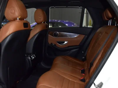 2017 Mercedes-Benz GLC-Class GLC 250 4MATIC 4 Cylinders Petrol Engine White Brown Crossover