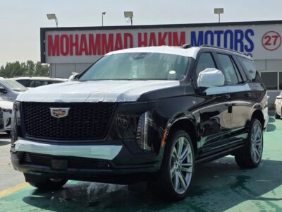 2026 Cadillac Escalade V 6.2 Litres Supercharged V8 Petrol Engine Black SUV GCC Specs