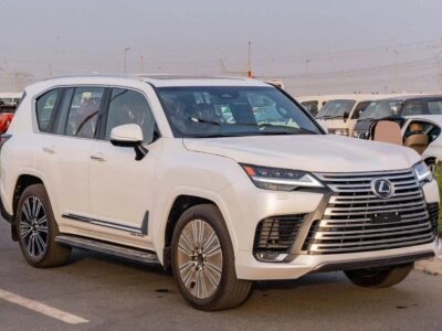 2026 Lexus LX 600 3.5 Litres Twin Turbo V6 Petrol Engine White Red SUV GCC Specs