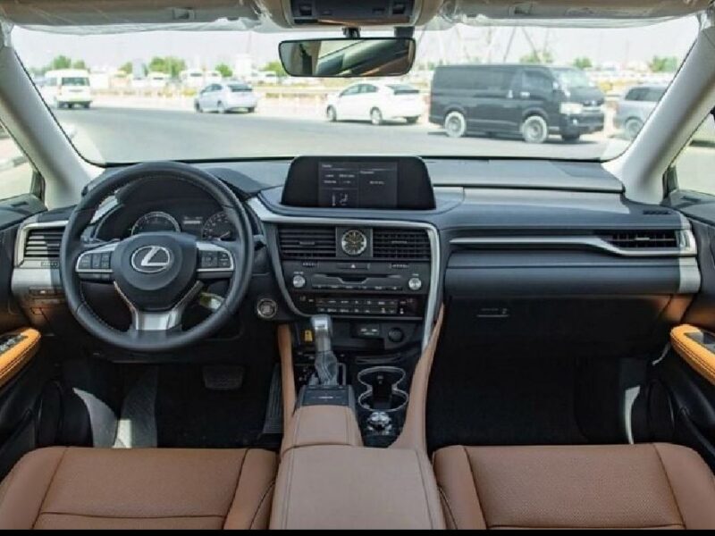 2026 LEXUS RX350 2.4L TURBOCHARGED 4 Cylinders PETROL Engine Silver Brown SUV GCC