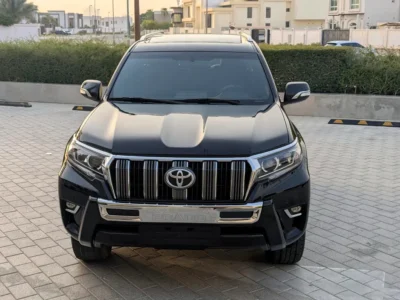 2019 Toyota Prado VXR 4.0L V6 Petrol Engine Black SUV GCC Specs Excellent Condition