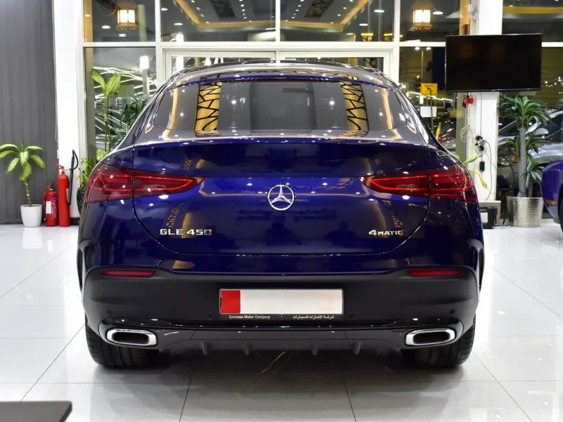 2025 Mercedes-Benz GLE-Class GLE 450 4MATIC 6 Cylinders Petrol Engine Blue Brown SUV GCC