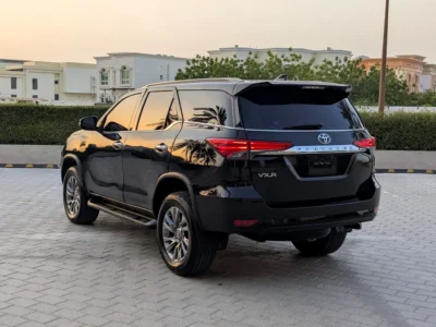 2019 Toyota Fortuner VXR 4 Cylinders Diesel Engine Black Brown SUV GCC Specs Full Option