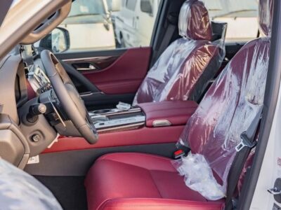 2026 Lexus LX 600 3.5 Litres Twin Turbo V6 Petrol Engine White Red SUV GCC Specs