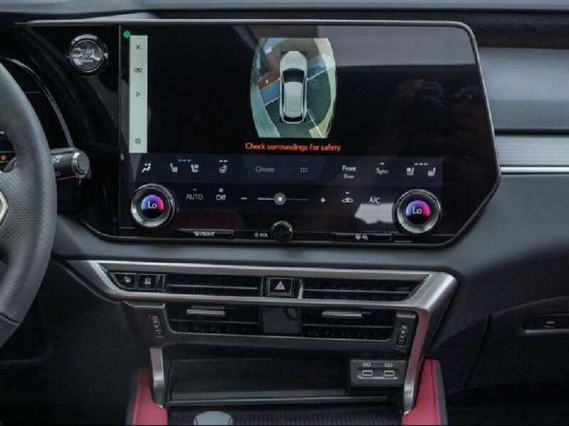 2026 LEXUS RX350 2.4L TURBOCHARGED 4 Cylinders PETROL Engine Black Red Luxury SUV GCC
