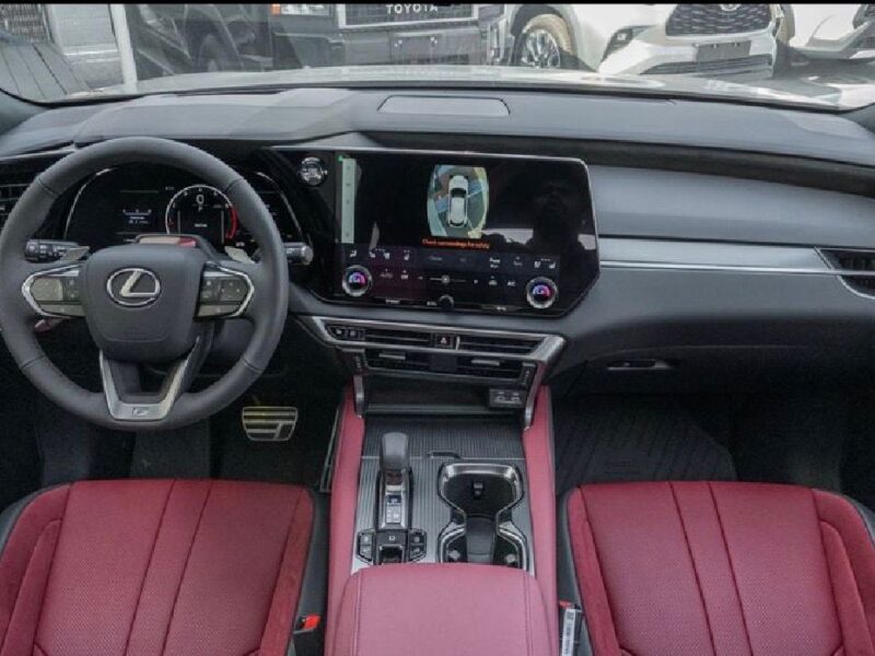2026 LEXUS RX350 2.4L TURBOCHARGED 4 Cylinders PETROL Engine Black Red Luxury SUV GCC