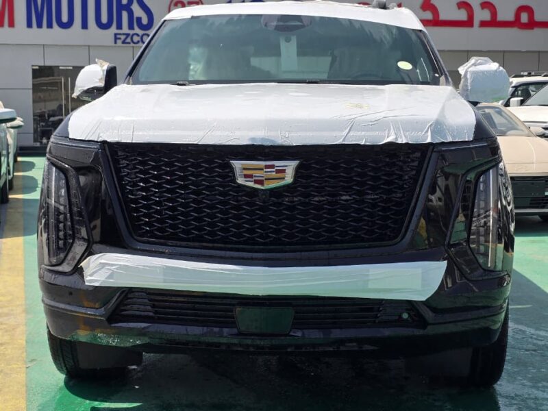 2026 Cadillac Escalade V 6.2 Litres Supercharged V8 Petrol Engine Black SUV GCC Specs