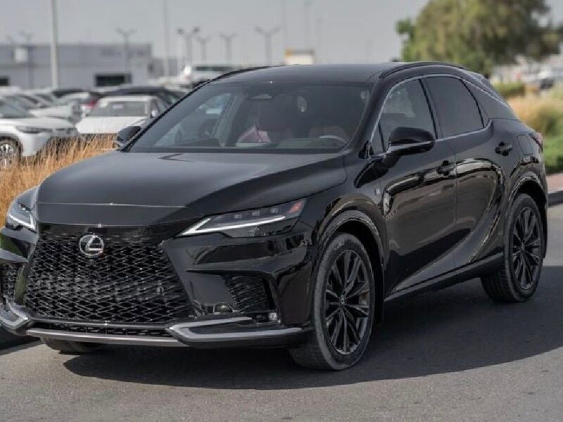 2026 LEXUS RX350 2.4L TURBOCHARGED 4 Cylinders PETROL Engine Black Red Luxury SUV GCC