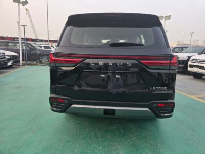 2026 Lexus LX700h 3.5 Litres TWIN TURBO HYBRID Engine Black Red SUV GCC Specs