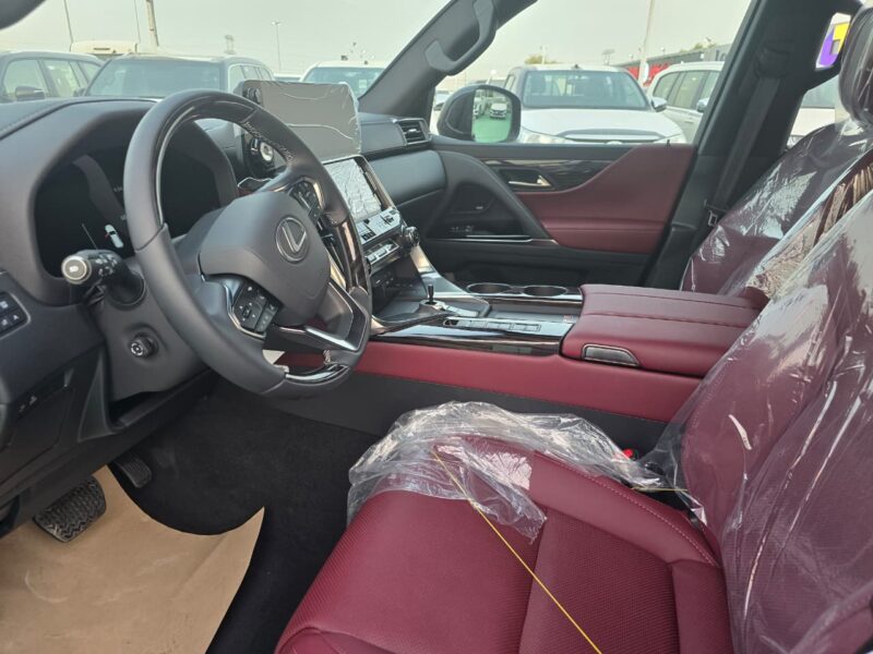 2026 Lexus LX700h 3.5 Litres TWIN TURBO HYBRID Engine Black Red SUV GCC Specs