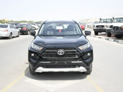 2025 Toyota RAV 4 Adventure 2.5 Litres 4 cylinders Petrol Engine Black White SUV GCC