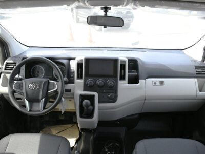 2026 Toyota HiAce 2.8 Litres MT 4 Cylinders Diesel Engine White Grey Van GCC Specs