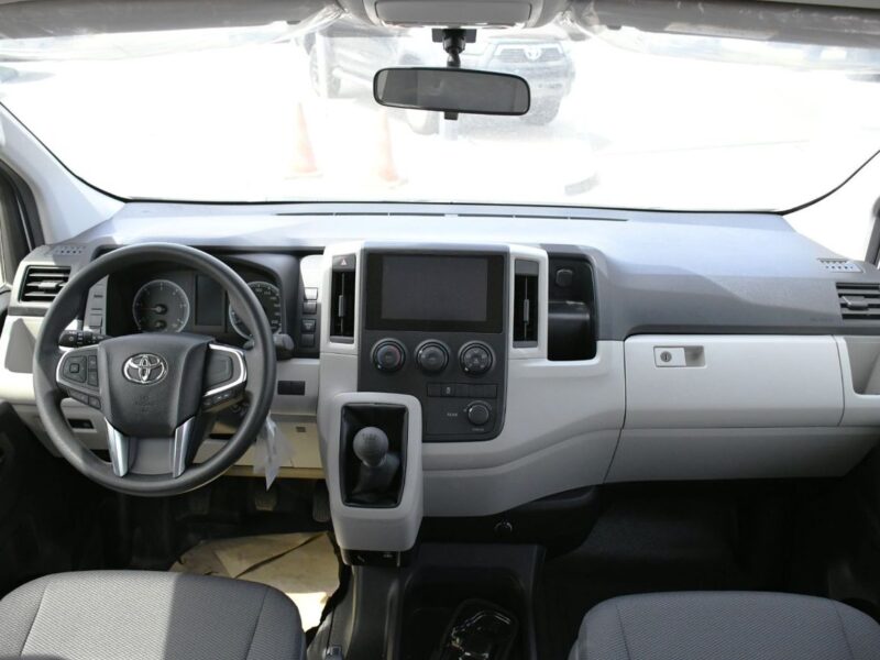 2026 Toyota HiAce 2.8 Litres MT 4 Cylinders Diesel Engine White Grey Van GCC Specs