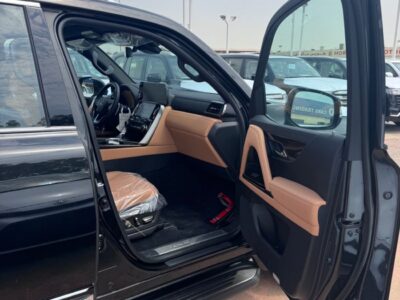 2026 Lexus LX700h SIGNATURE 3.5 Litres 6 Cylinders Hybrid Engine Black Tan SUV GCC Specs