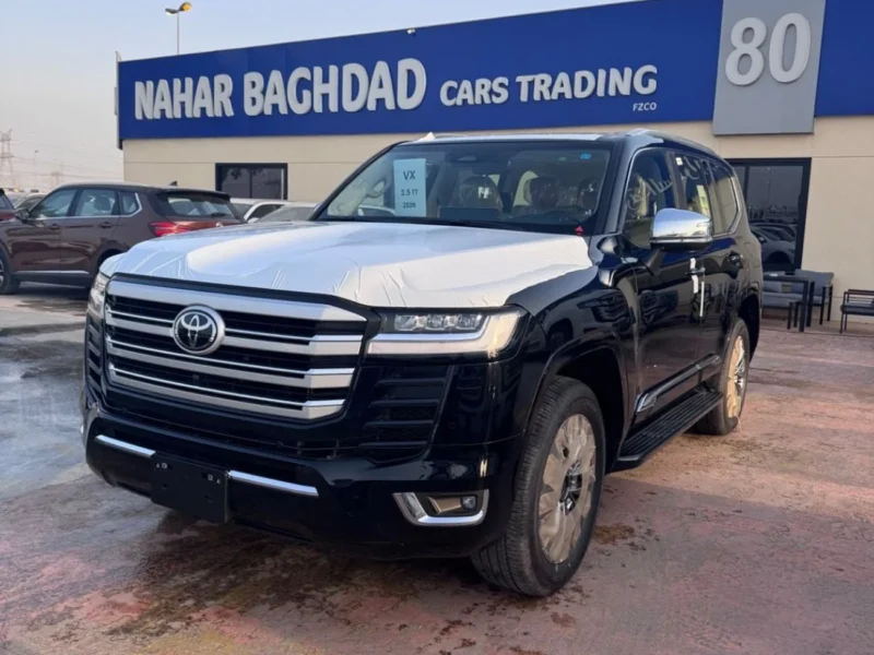 2026 Toyota Land Cruiser VX 3.5 Litres 6 Cylinders Petrol Engine Black Beige SUV GCC Specs