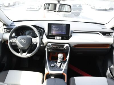 2025 Toyota RAV 4 Adventure 2.5 Litres 4 cylinders Petrol Engine Black White SUV GCC