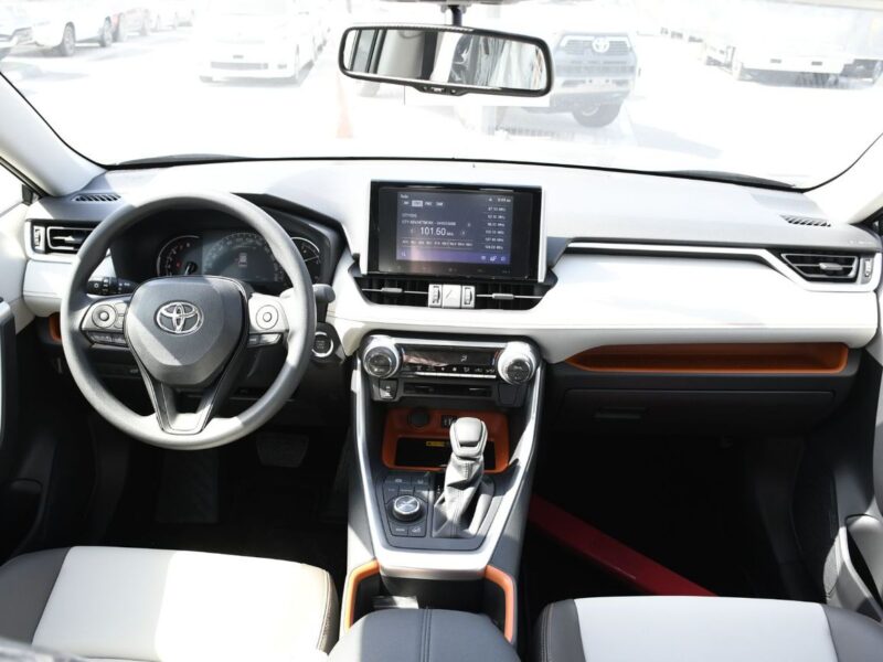 2025 Toyota RAV 4 Adventure 2.5 Litres 4 cylinders Petrol Engine Black White SUV GCC
